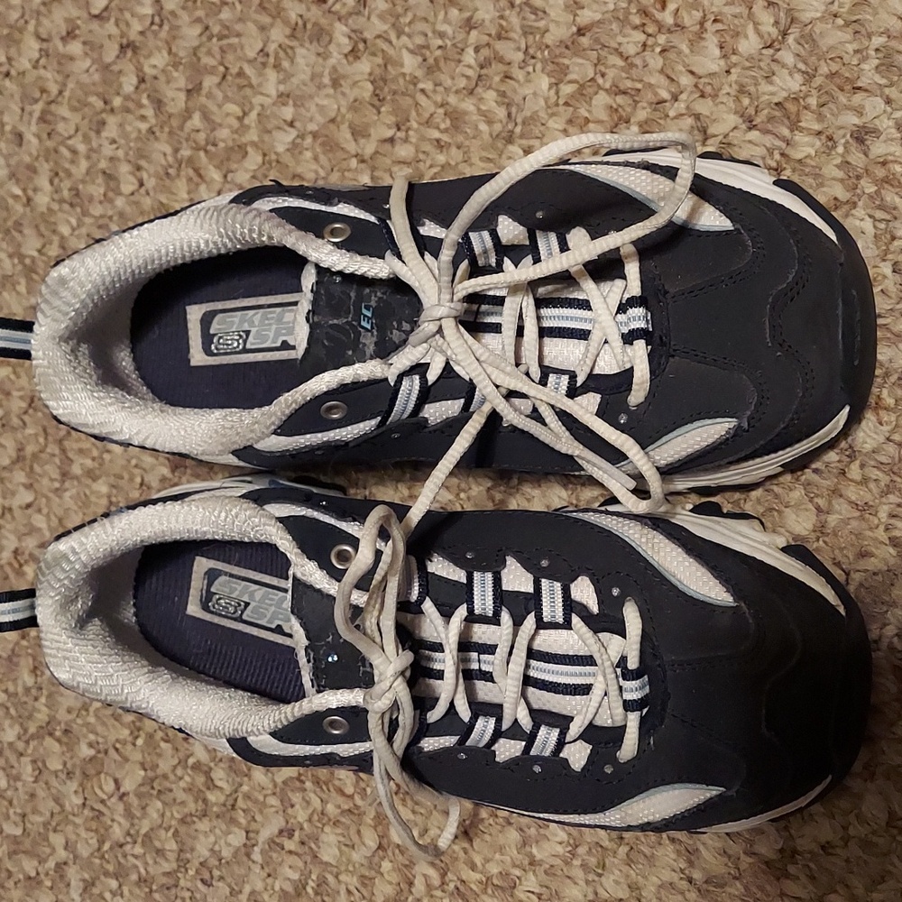 D’Lites Skechers Sport Navy/Light Blue 7.5